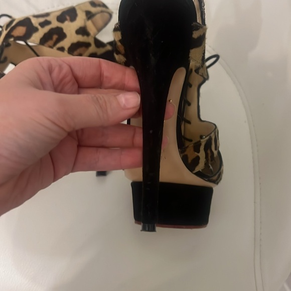 Charlotte Olympia cut out pony hair platforms - Picture 7 of 8